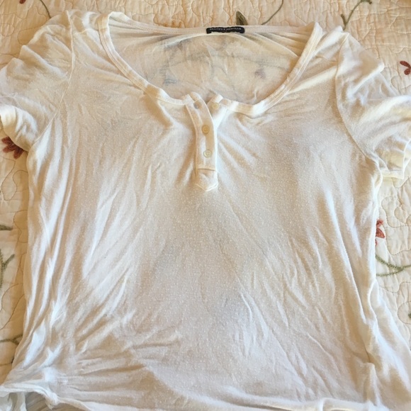 Brandy Melville White Tee