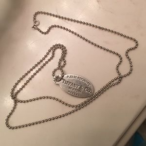 Retired Tiffany & Co. Pendent Please Return