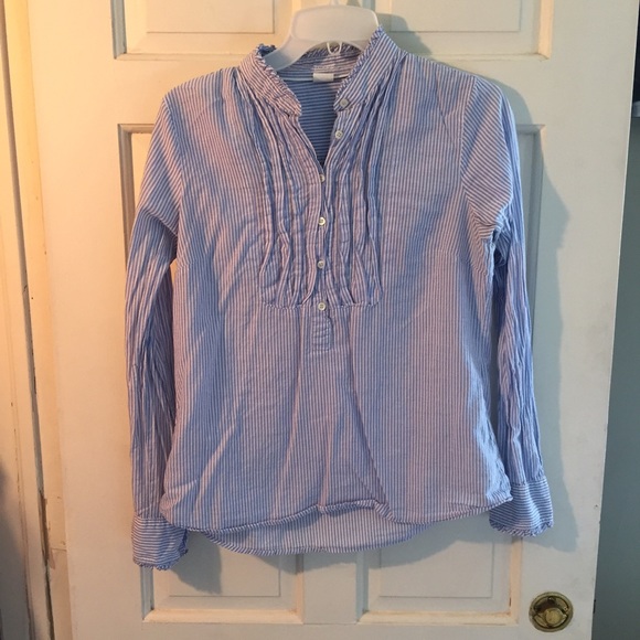 J. Crew half button down