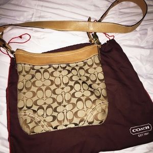 Coach cross body bag