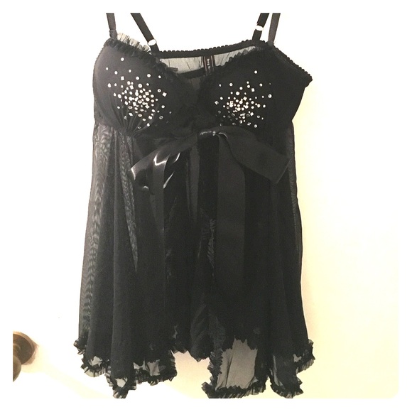 Babydoll lingerie top