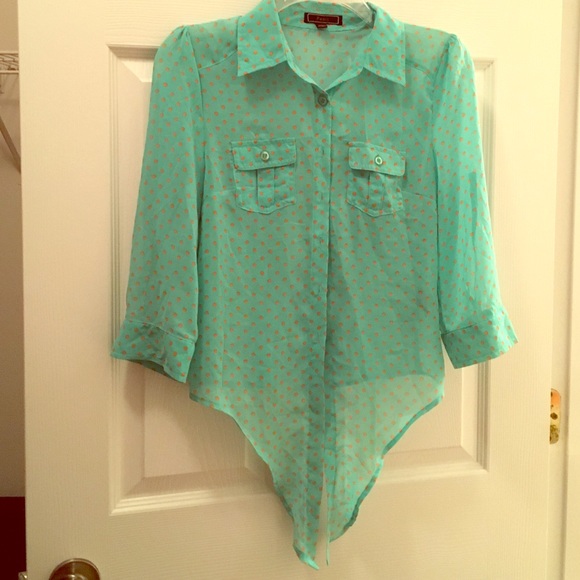 Pearl brand chiffon top