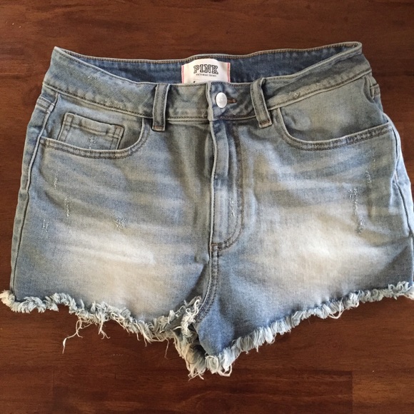 Pink by Victoria's secret high-waisted shorts
