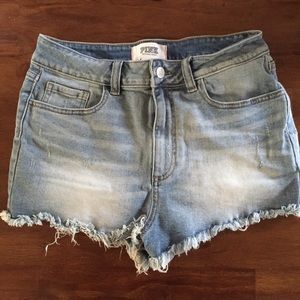 Pink by Victoria's secret high-waisted shorts