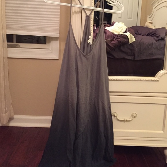 Grey ombré tank dress