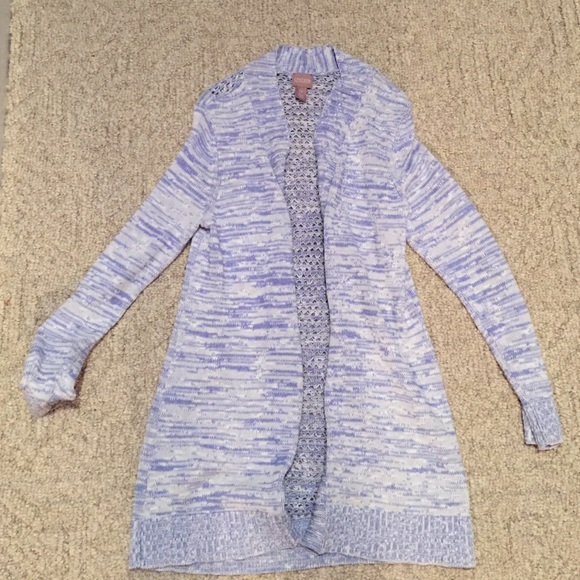 Purple Cardigan