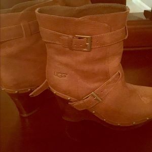 Ugg boots with a wedge