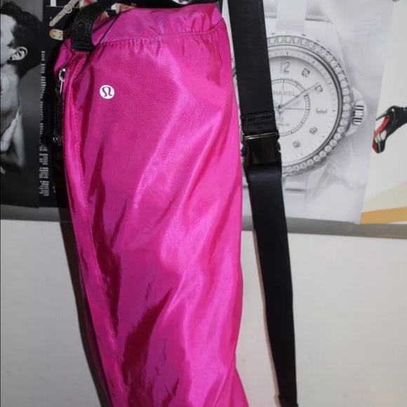 pink yoga mat bag