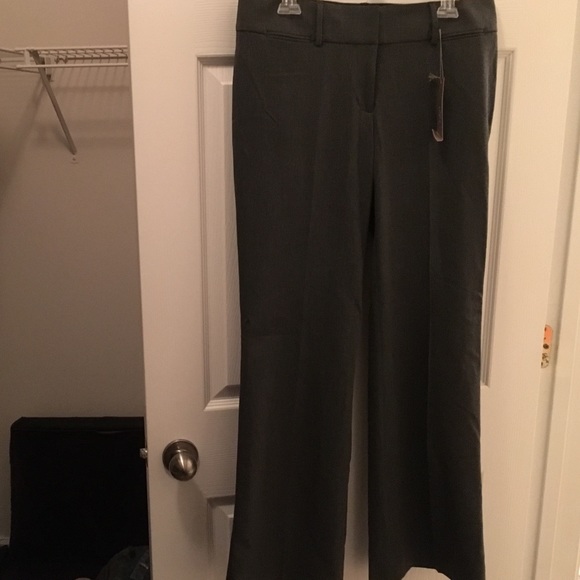 Ann Taylor Loft gray trousers
