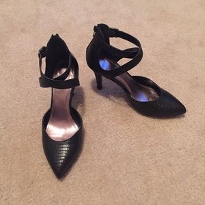 Black Stappy Heels