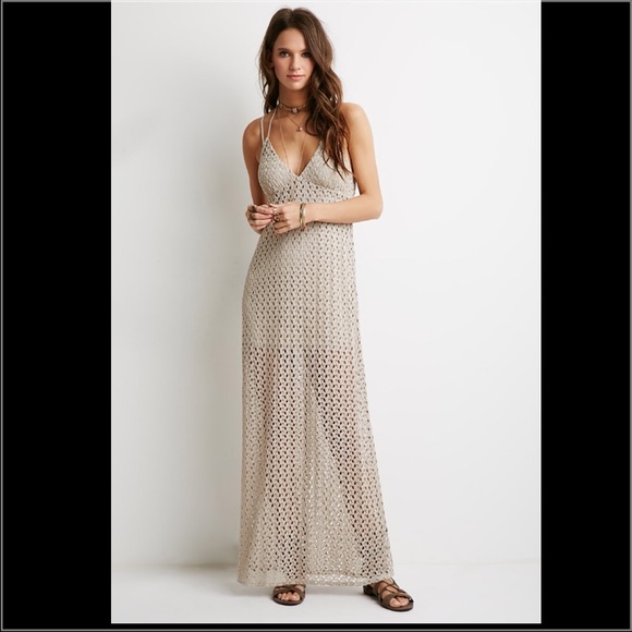 Crochet Maxi Dress💕