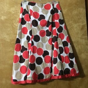 Polka dot skirt