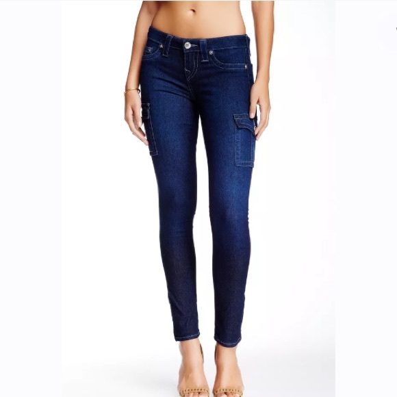 *NWOT* True Religion Leadville Cargo Skinny Jeans