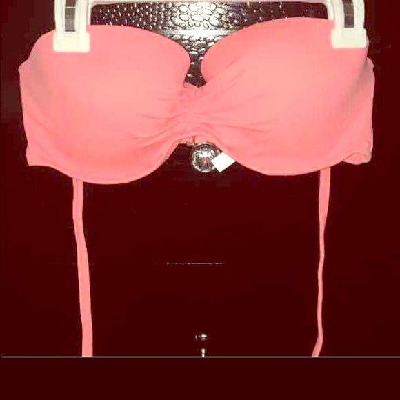 Victoria secret 32D swim top in coral