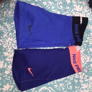 Nike pro 5" compression shorts bundle ❤️
