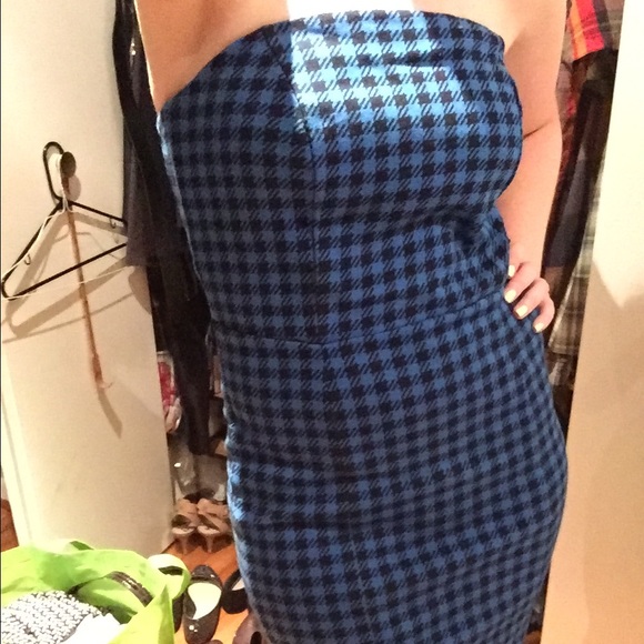 Strapless, pencil skirt dress