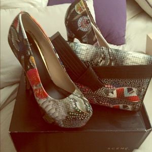 Stilettos with Matching Clutch