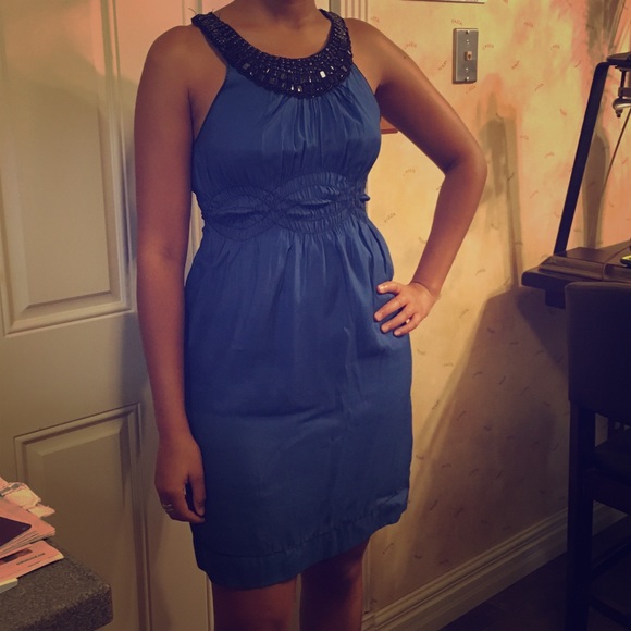 Studio M Midnight Blue Cocktail Dress.  SIZE SMALL