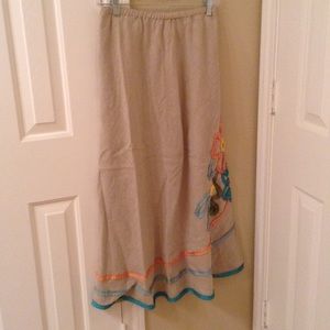 J. Jill Linen Skirt