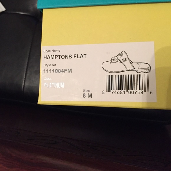 Jack Rogers platinum in Hampton style - Picture 3 of 3