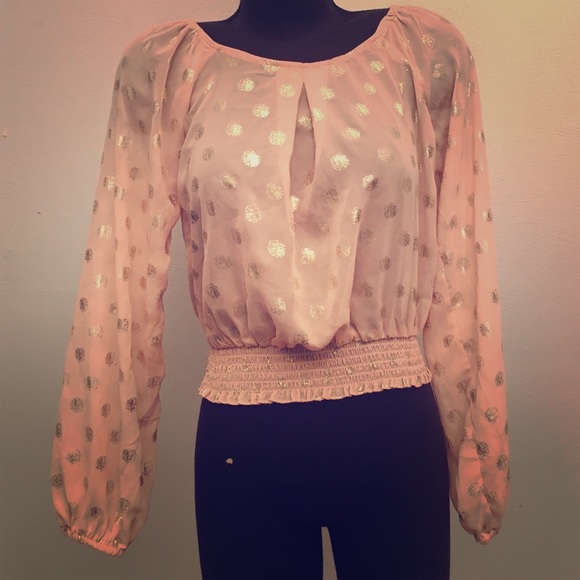 sheer blouse