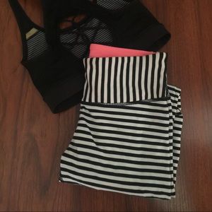 Striped Lululemon pants