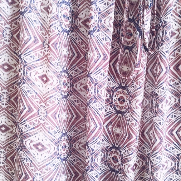 Lavender Printed Maxi Skirt - Picture 3 of 3