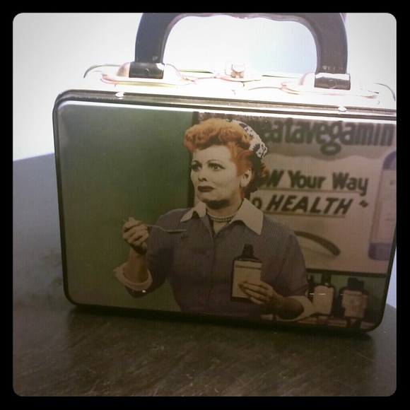 Classic i love lucy lunch tin
