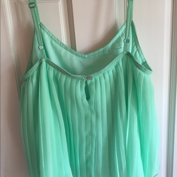 Roxy Ruffle Blue/Green Tank - Picture 3 of 3
