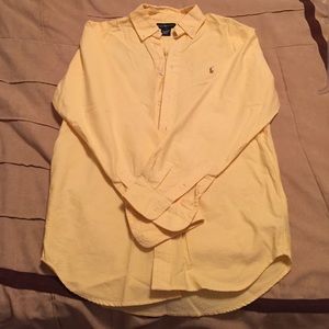 Yellow Ralph Lauren Button Down