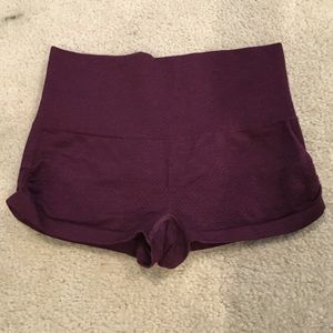 Lululemon burgundy shorts