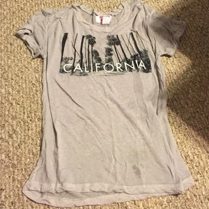 Gently used grey top size L