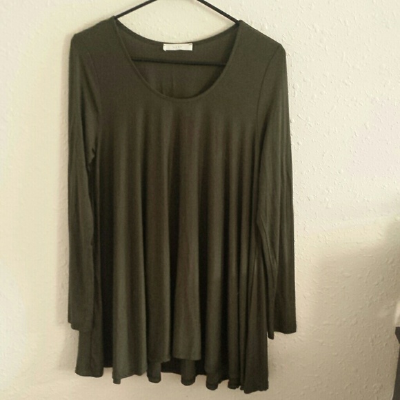 Lush army green long sleeve
