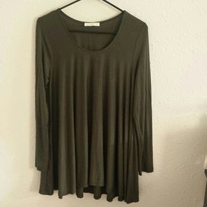 Lush army green long sleeve