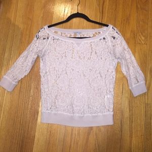Lace t-shirt