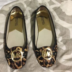 MK Cheetah Print Flats