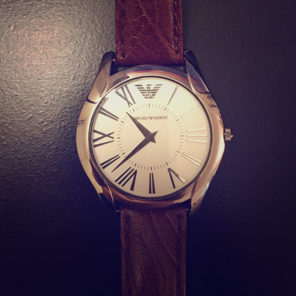 Emporio Armani super slim watch