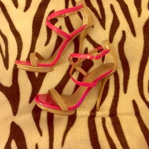Bakers Stilletos-- hot summer colors. Worn once.