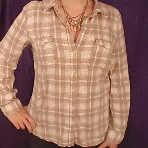 Old Navy Plaid Button-down