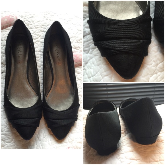 Price dropped! Elegant Pointy Black Flats | Size 6