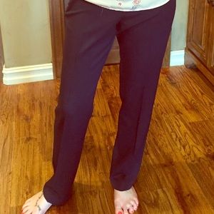 Navy blue work slacks