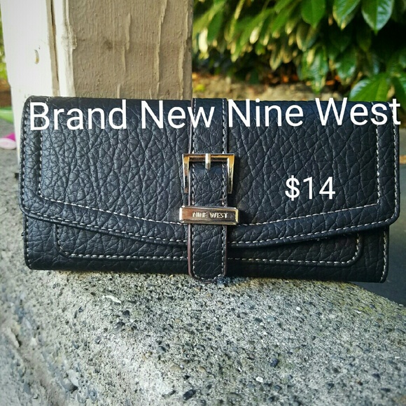 New Nine West Leather Wallet
