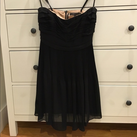 BCBG Black Strapless Dress