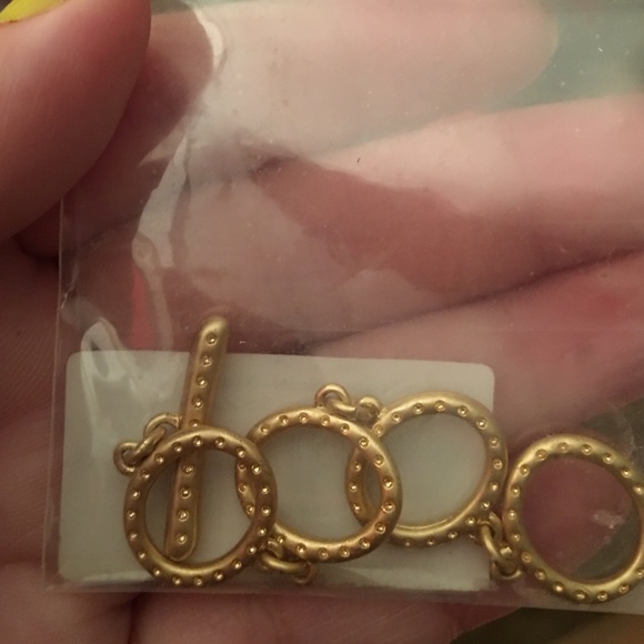 Stella and Dot NWT gold bold chain extender