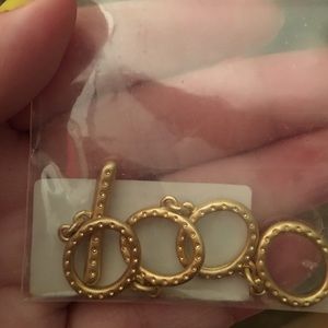 Stella and Dot NWT gold bold chain extender