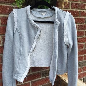 GAP moto style zip jacket