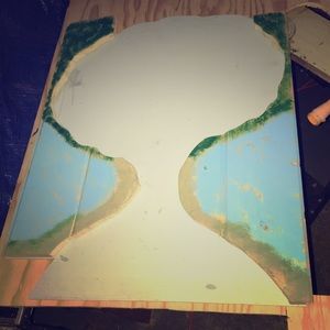 Chalkboard decor tree