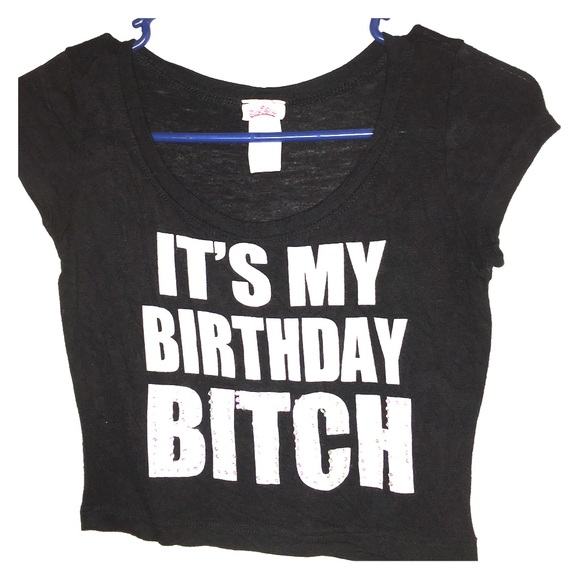 Birthday crop top - Picture 1 of 1