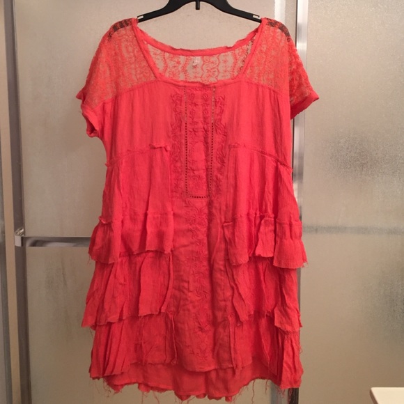 Coral FP dress