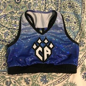 Cheer athletics 2015-16 sports bra